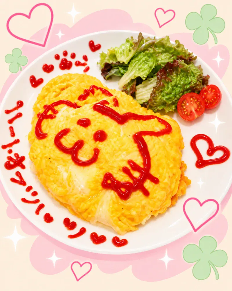 黄金卵のオムライス